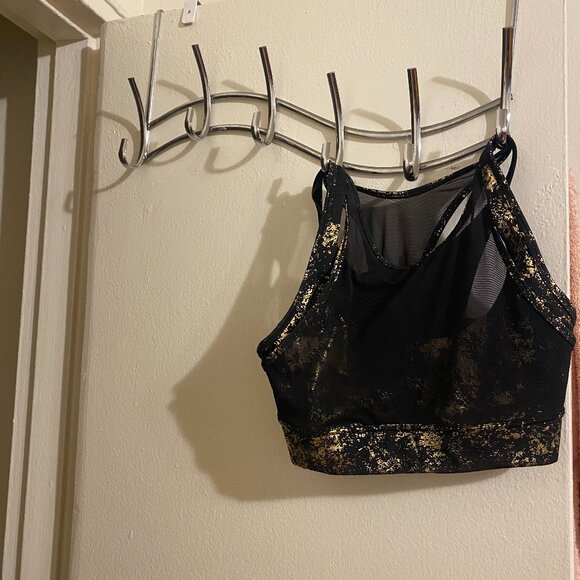 Puma luxe mesh overlay bra - Picture 3 of 5